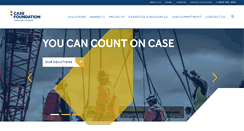 Desktop Screenshot of casefoundation.com